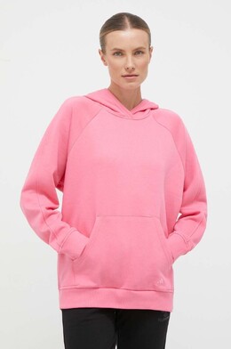 Adidas: Розовая толстовка 