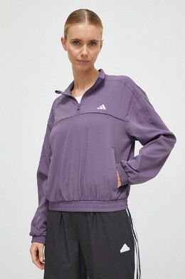 adidas Performance: Фиолетовая толстовка 