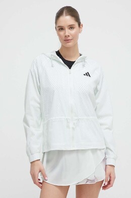 adidas Performance: Зелёная куртка 