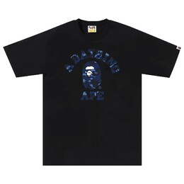 A BATHING APE: Чёрная футболка 