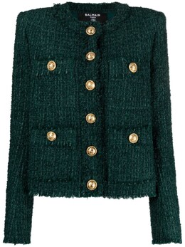 Balmain: Однобортный жакет 