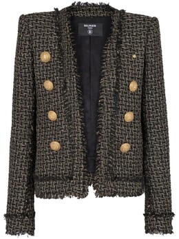 Balmain: Двубортный жакет 