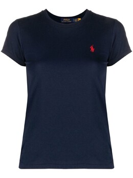 Polo Ralph Lauren: Синяя футболка 