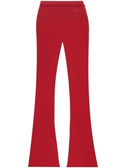 Courreges: Расклешённые брюки 