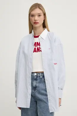Tommy Jeans: Хлопковая рубашка 