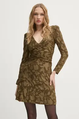 Sisley: Зелёное платье 