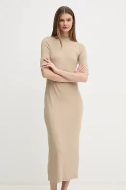 Tommy Hilfiger: Бежевое платье 