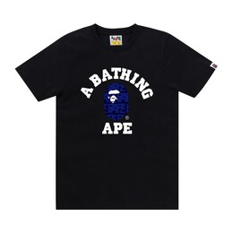 A BATHING APE: Чёрная футболка 