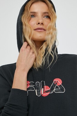 Fila: Чёрная толстовка 