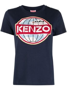Kenzo: Хлопковая футболка 