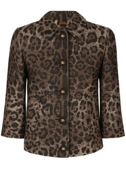 Dolce & Gabbana: Жаккардовый жакет 