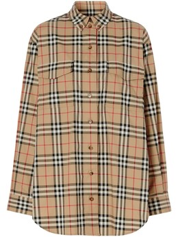 Burberry: Рубашка  Vintage Check в клетку