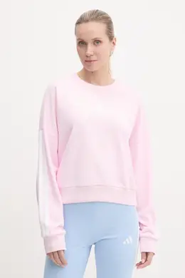 Adidas: Розовая толстовка  Essentials