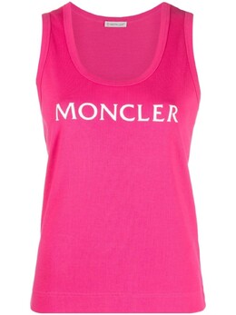 Moncler: Розовый топ 