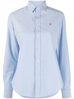 Polo Ralph Lauren: Синяя рубашка 