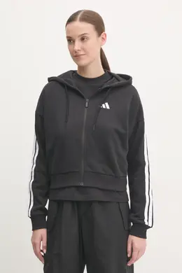 Adidas: Чёрная толстовка  Essentials