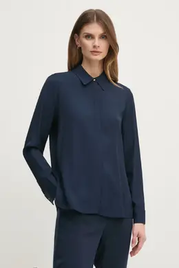 Tommy Hilfiger: Тёмная рубашка 