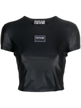 Versace Jeans Couture: Короткая футболка 