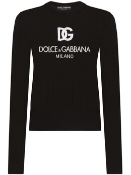Dolce & Gabbana: Чёрный свитшот  Milano