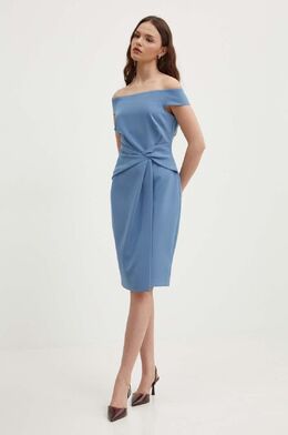 Lauren Ralph Lauren: Синее платье 
