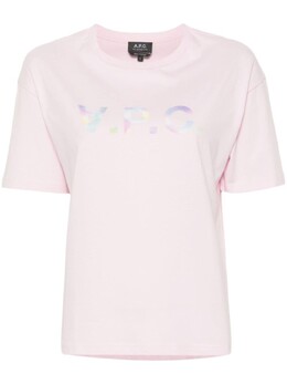 A.P.C.: Розовая футболка 
