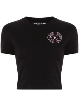 Versace Jeans Couture: Футболка с блёстками 
