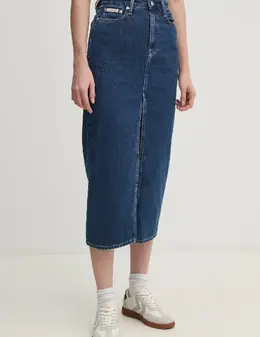 Calvin Klein Jeans: Джинсовая юбка 