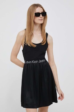 Calvin Klein Jeans: Чёрное платье 
