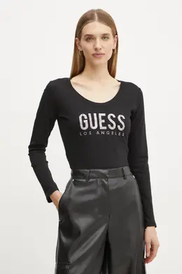 GUESS: Футболка с длинным рукавом 
