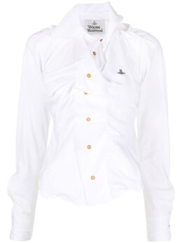 Vivienne Westwood: Рубашка  Orb с длинным рукавом
