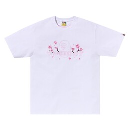 A BATHING APE: Белая футболка 