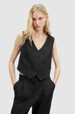 Allsaints: Чёрный жилет 
