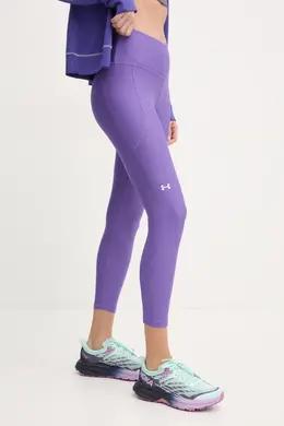 Under Armour: Фиолетовые легинсы 