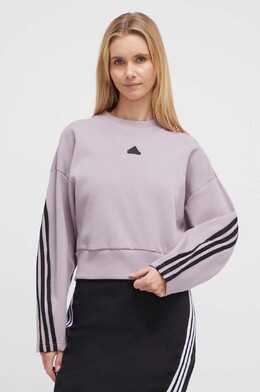 Adidas: Розовая толстовка 