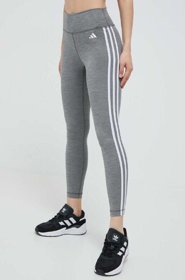 adidas Performance: Серые легинсы 
