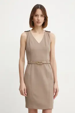Marciano Guess: Бежевое платье 