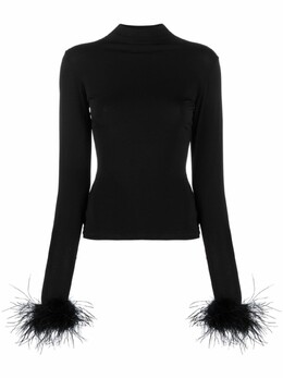 Atu Body Couture: Топ с высоким воротником 