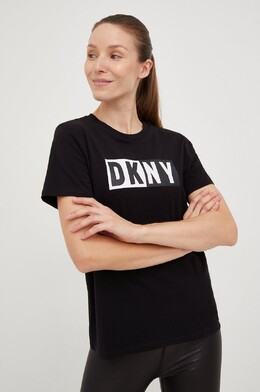 DKNY: Чёрная футболка 