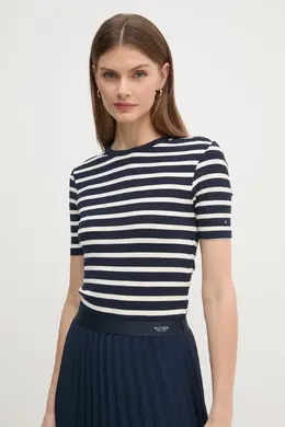 Tommy Hilfiger: Тёмная футболка 