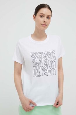 DKNY: Хлопковая футболка 