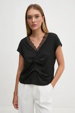 Sisley: Чёрная блуза 