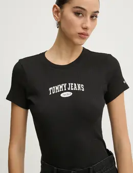 Tommy Jeans: Хлопковая футболка 