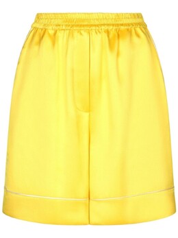 Dolce & Gabbana: Шёлковые шорты  Lemon