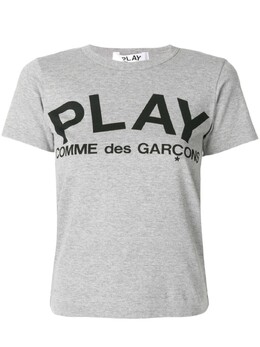 Comme Des Garçons Play: Футболка с принтом 