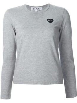Comme Des Garçons Play: Футболка с длинным рукавом 