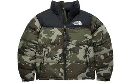 The North Face: Куртка  Nuptse цвета хаки