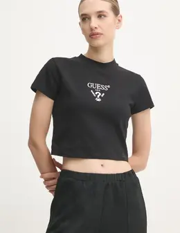 GUESS: Чёрная футболка 