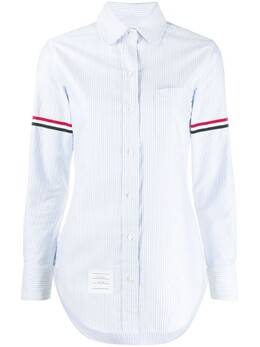 Thom Browne: Синяя рубашка  RWB