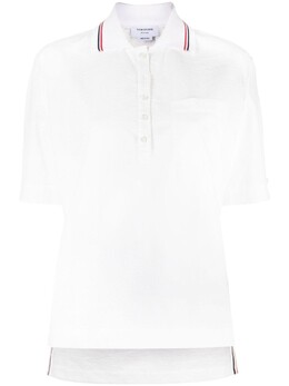 Thom Browne: Белая рубашка  RWB