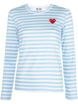 Comme Des Garçons Play: Топ в полоску 